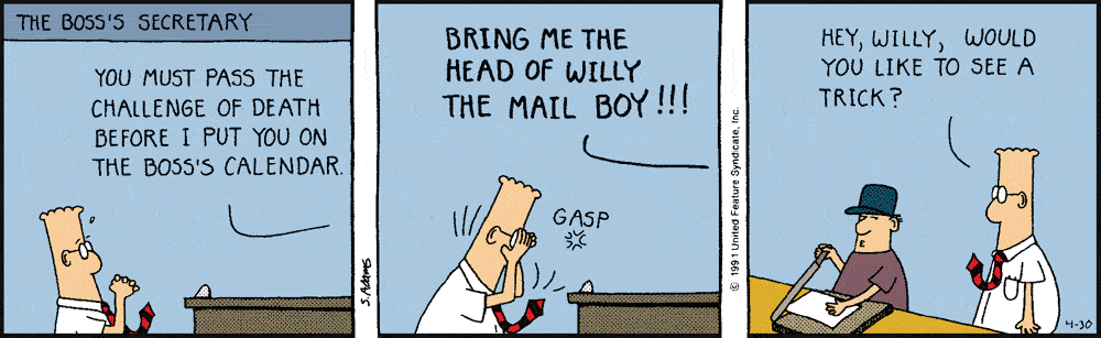 Dilbert Cartoon